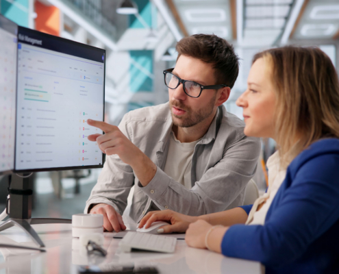Cybersecurity Specialists Collaborating On Threat Analysis And Risk Management